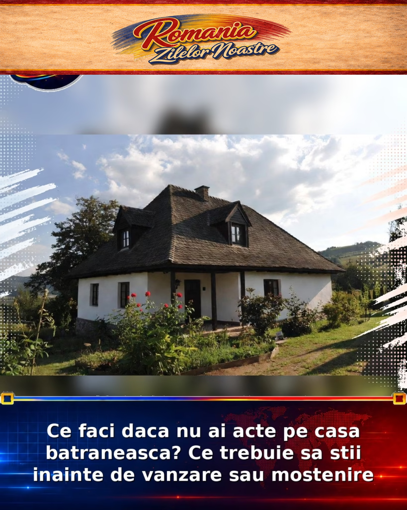 Ce faci daca nu ai acte pe casa batraneasca? Ce trebuie sa stii inainte de vanzare sau mostenire