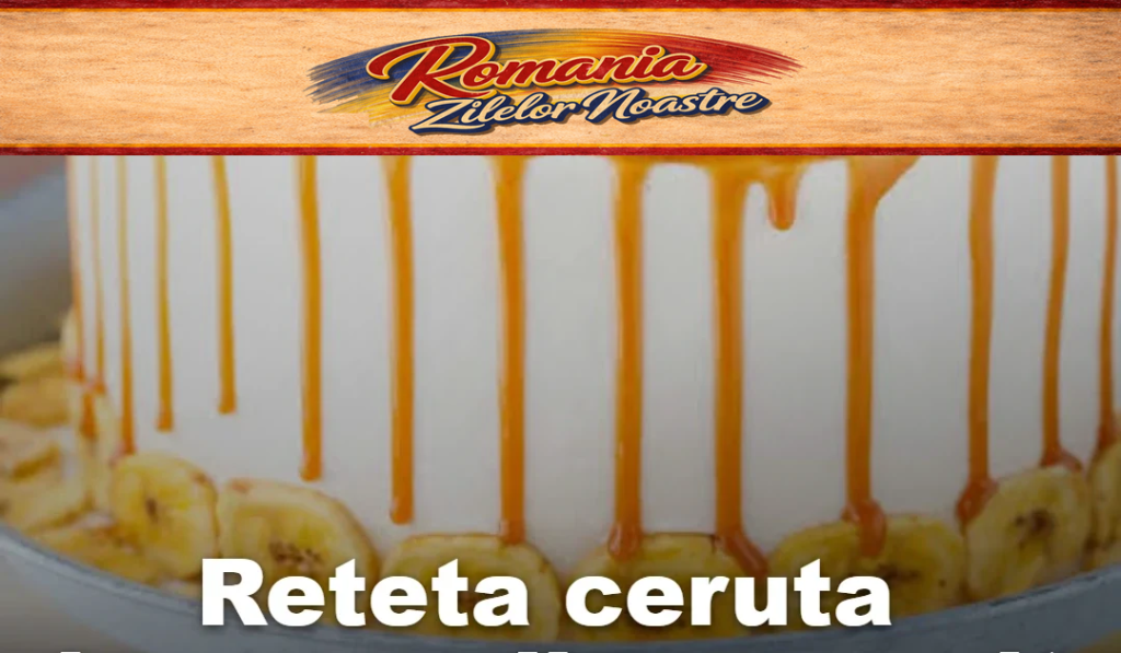 Reteta ceruta de gospodine a sosit, tort de banane delicios!