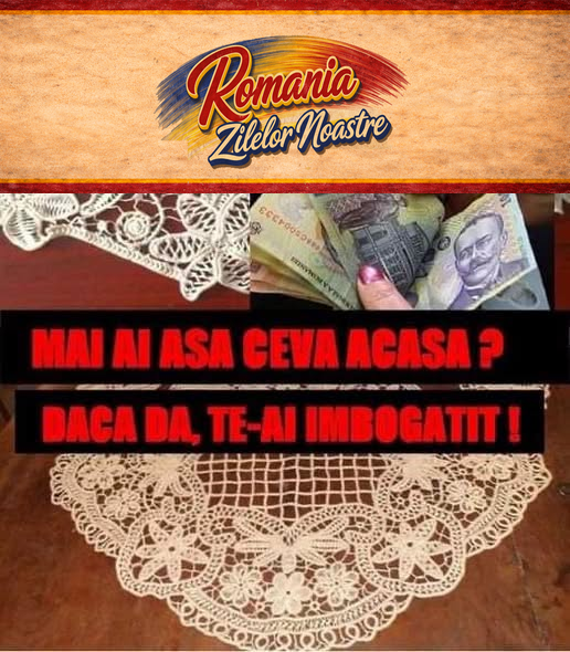 Sigur mai ai pe acasă astfel de mileuri de macrame. O să le cauţi când o să afli cât costă unul acum. Poţi face o mică avere!