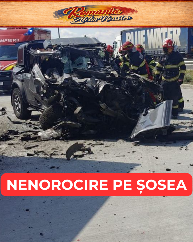 Nenorocire pe șosea! Un șofer a murit după ce mașina sa a intrat într-un…